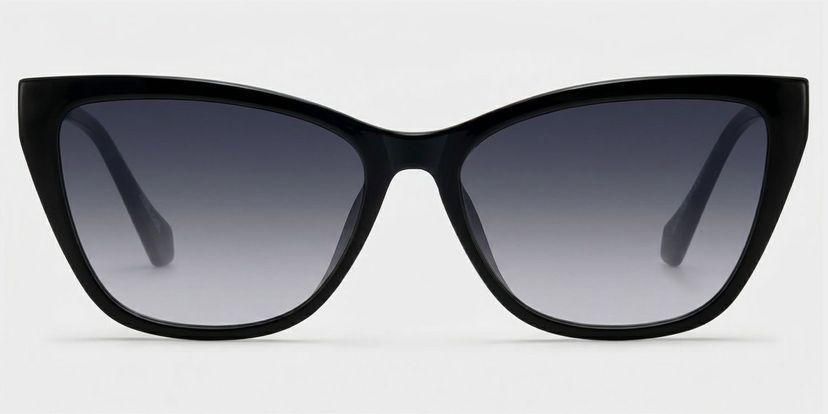 Celeste Black Cat-eye Glasses