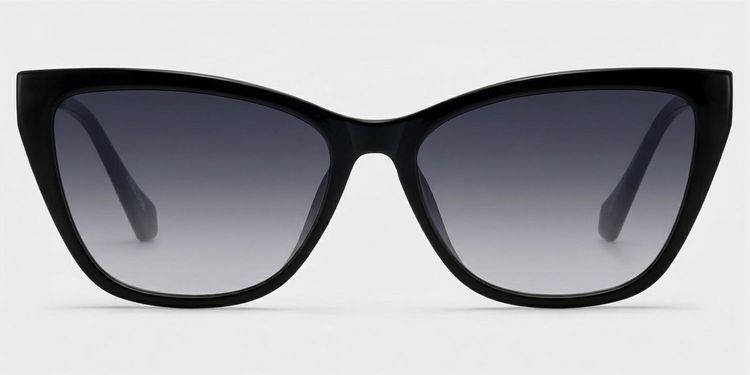 Celeste Black Cat eye Sunglasses