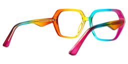 Lebron Geometric Colorful Glasses2