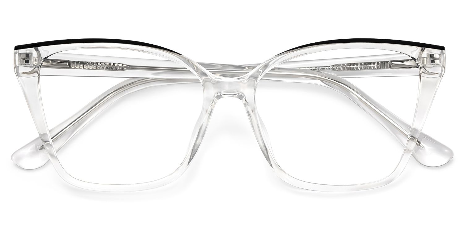 Sienna Clear Butterfly Prescription Glasses | ZEELOOL Canada1