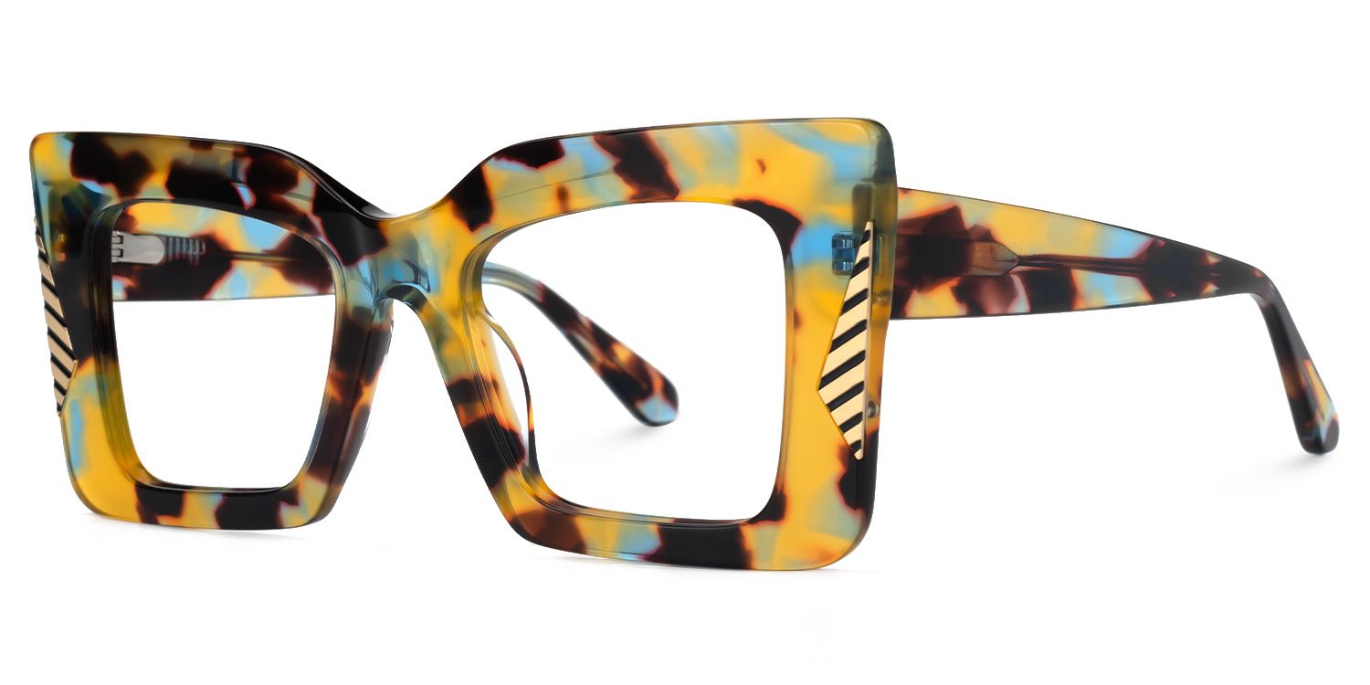 Cohen Design Frame Eyeglasses  -Zeelool Glasses1