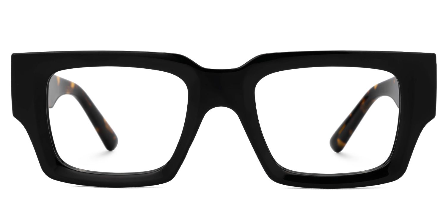 Tortoise TR90 Rectangle Eyeglasses- Garza0