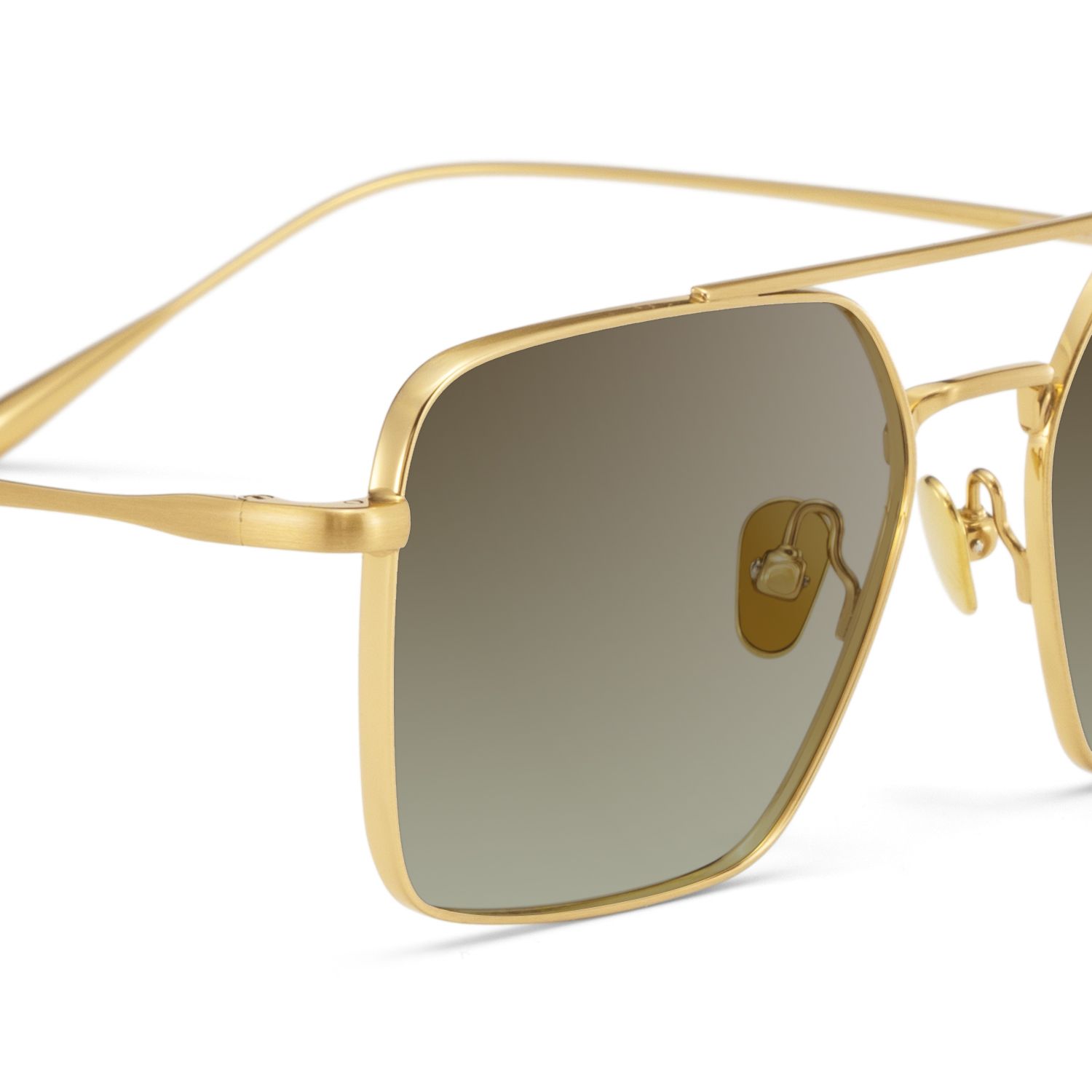 Jensen Gold Aviator Polarized Sunglasses for Driving | ZEELOOL CA4