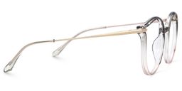 Caylan Round Gray-Pink Glasses2