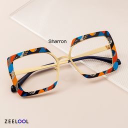 Sharron Square Multicolor Glasses4