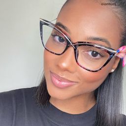 Winston Butterfly Floral Glasses7