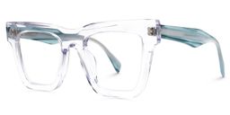 Janae Square Clear Glasses1