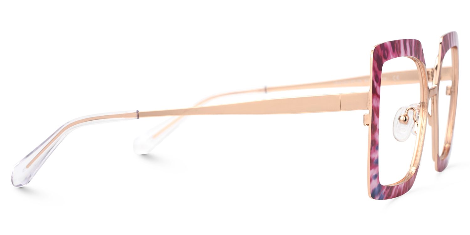 Women Square Sharron Cherry Glasses | ZEELOOL Canada2