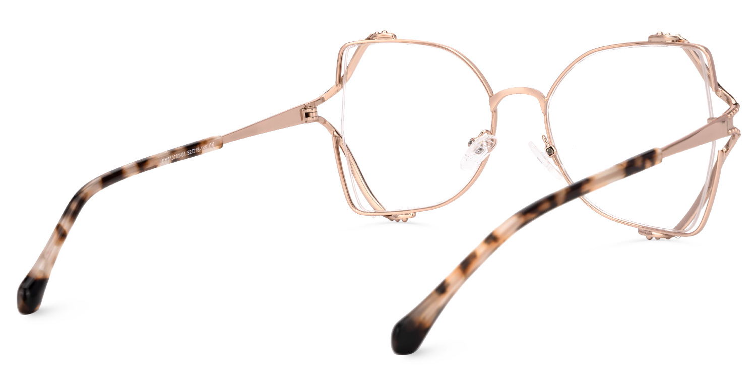 Mcconico Butterfly Rose-Gold Glasses3