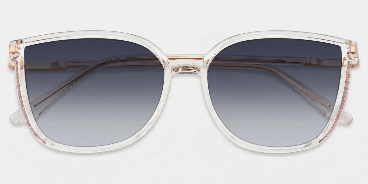 Rodz Square Clear Frame Glasses | Zeelool Optical1