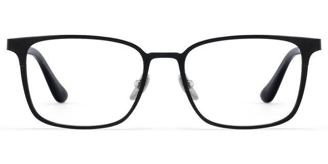 Aubrey Rectangle Black Glasses