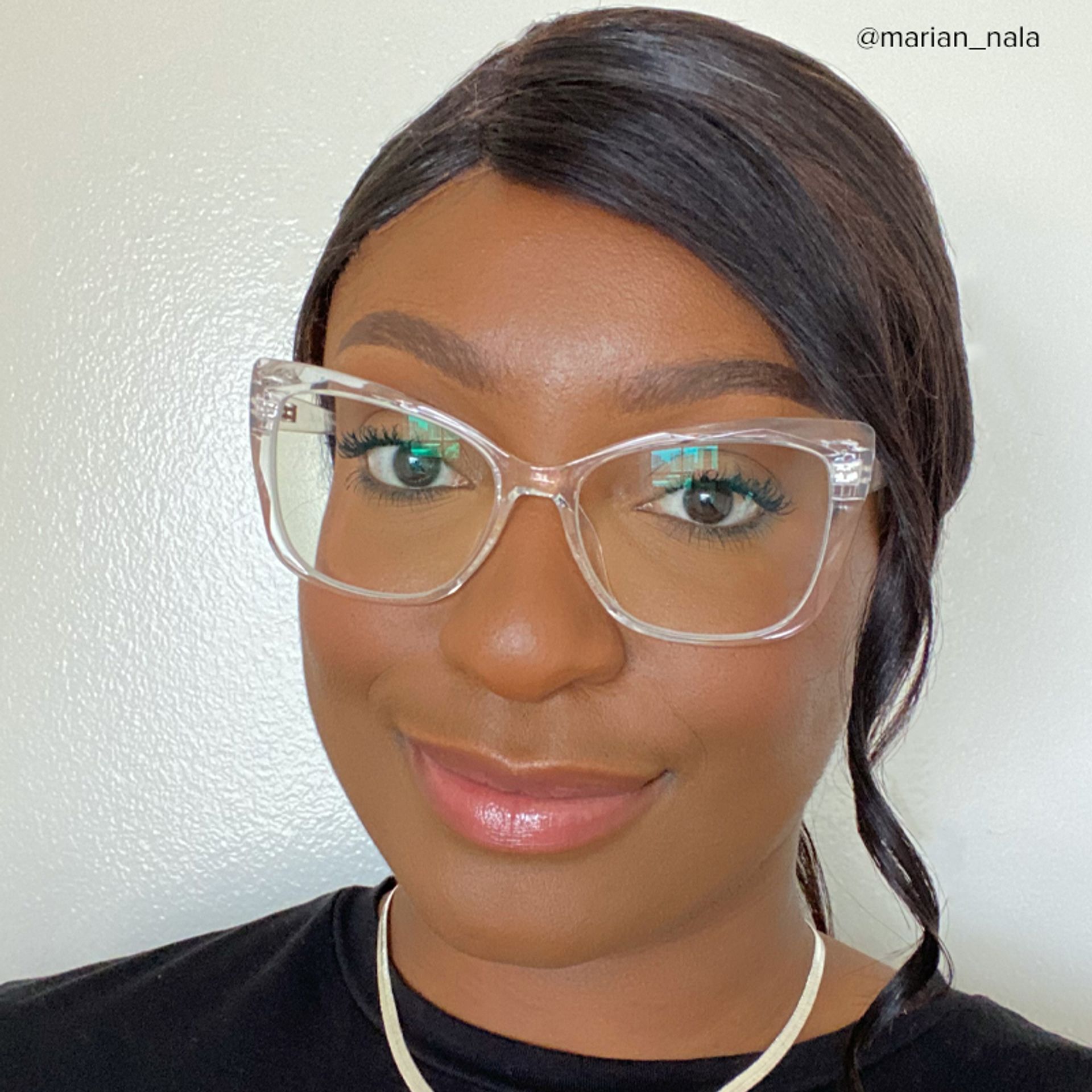 Farris Crystal Classy Cat eye Frame Glasses | ZEELOOL Canada5