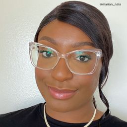 Farris Cat eye Clear Glasses6