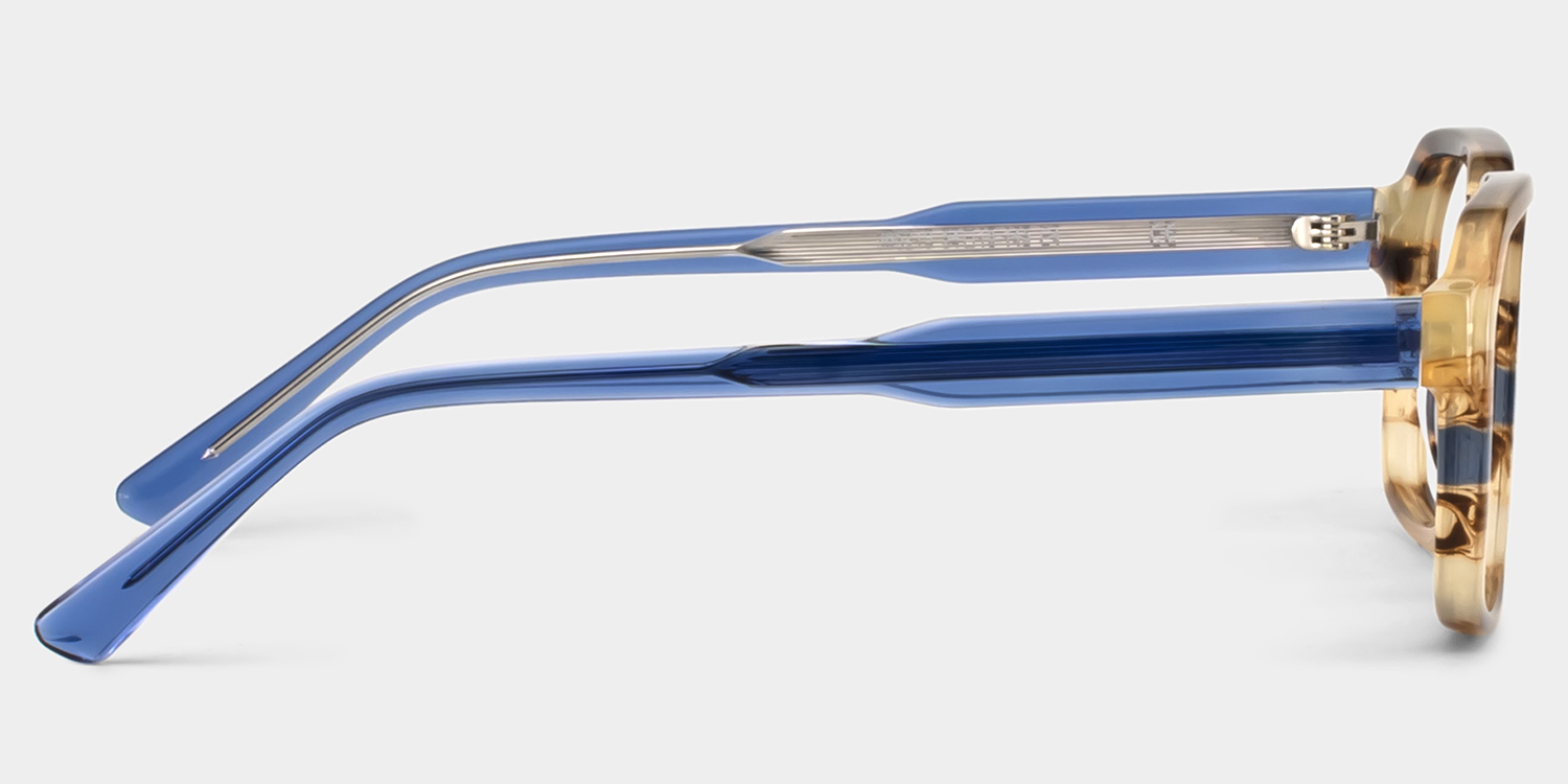 Arden Rectangle Colorful Frame Eyeglasses for Man| ZEELOOL Canada4