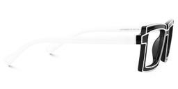 Zephyr Rectangle Black Glasses3