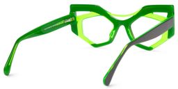 Mondal Geometric Green Glasses3