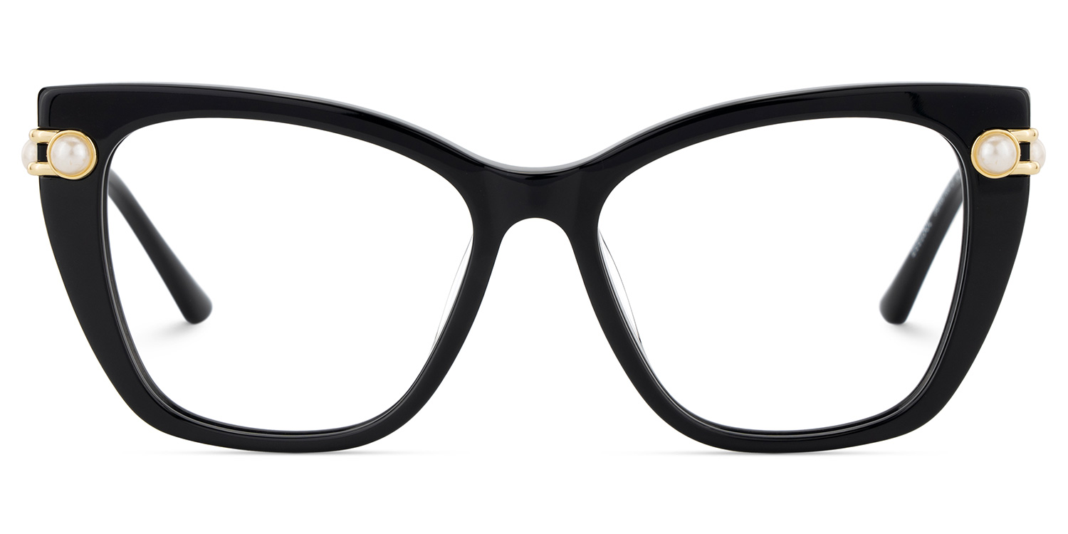 Victor Eyeglasses in Cat eye Black Frame | ZEELOOL Canada2
