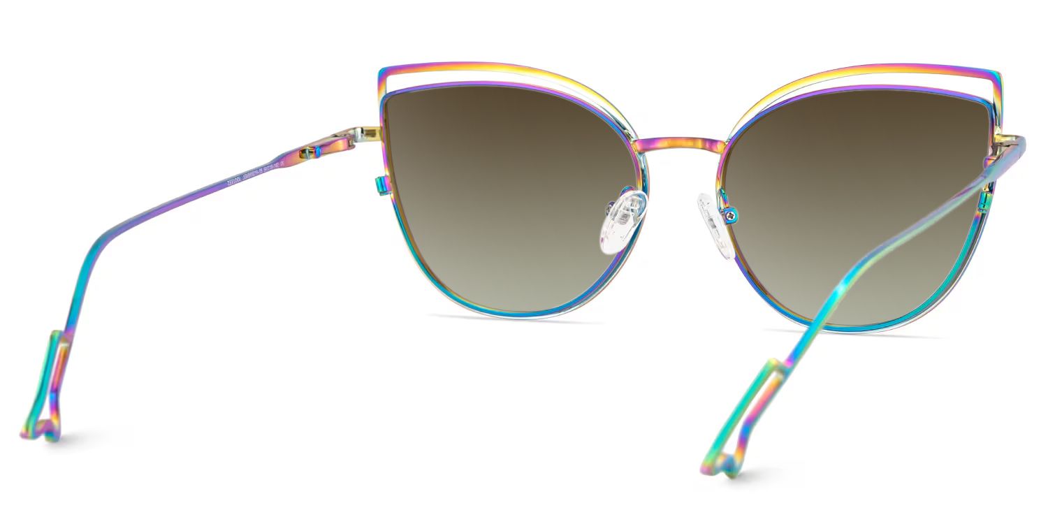 Spivey Cateye Metal Full Frame Eyeglasses | ZEELOOL Canada4