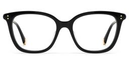 Miles Square Black Glasses1