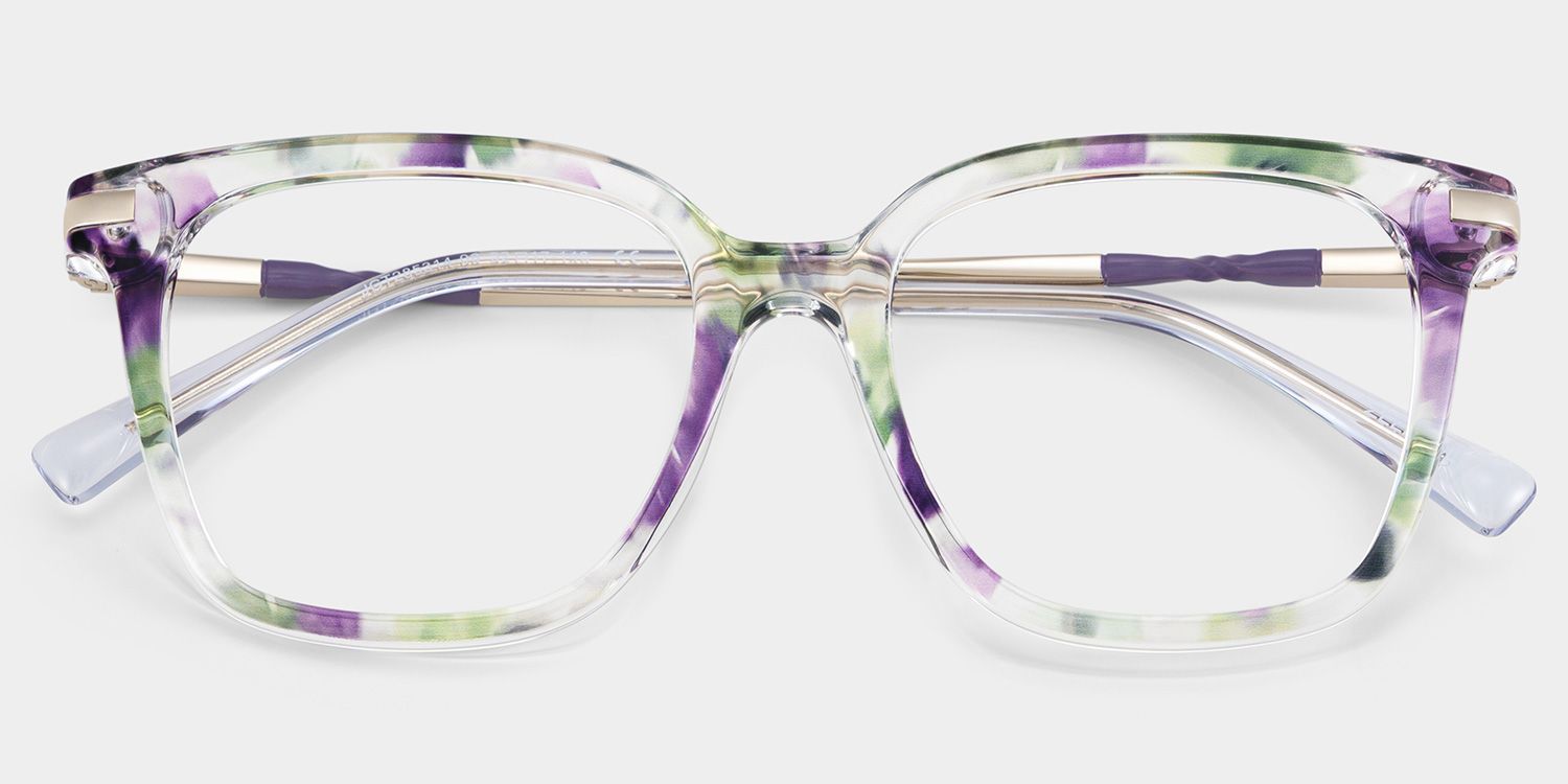 Jacqui Floral Square Bloom Eyewear for Women | ZEELOOL1
