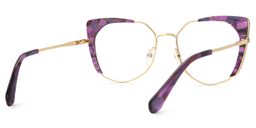 Ketty Cateye Purple Glasses3