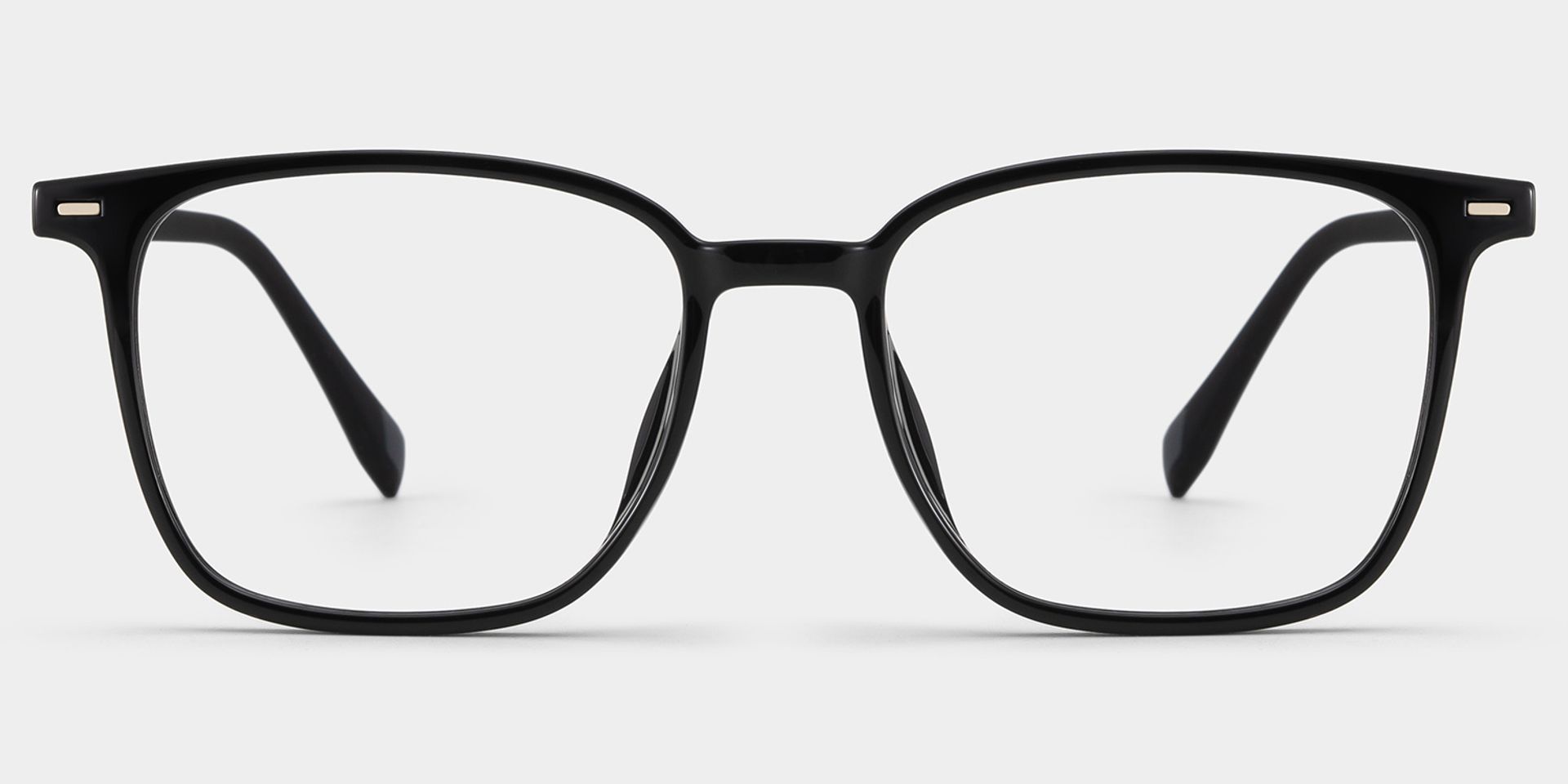 Charles Oversized Black Square Glasses Frames for Women and Men | ZEELOOL0