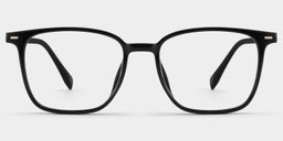 Charles Square Black Glasses0