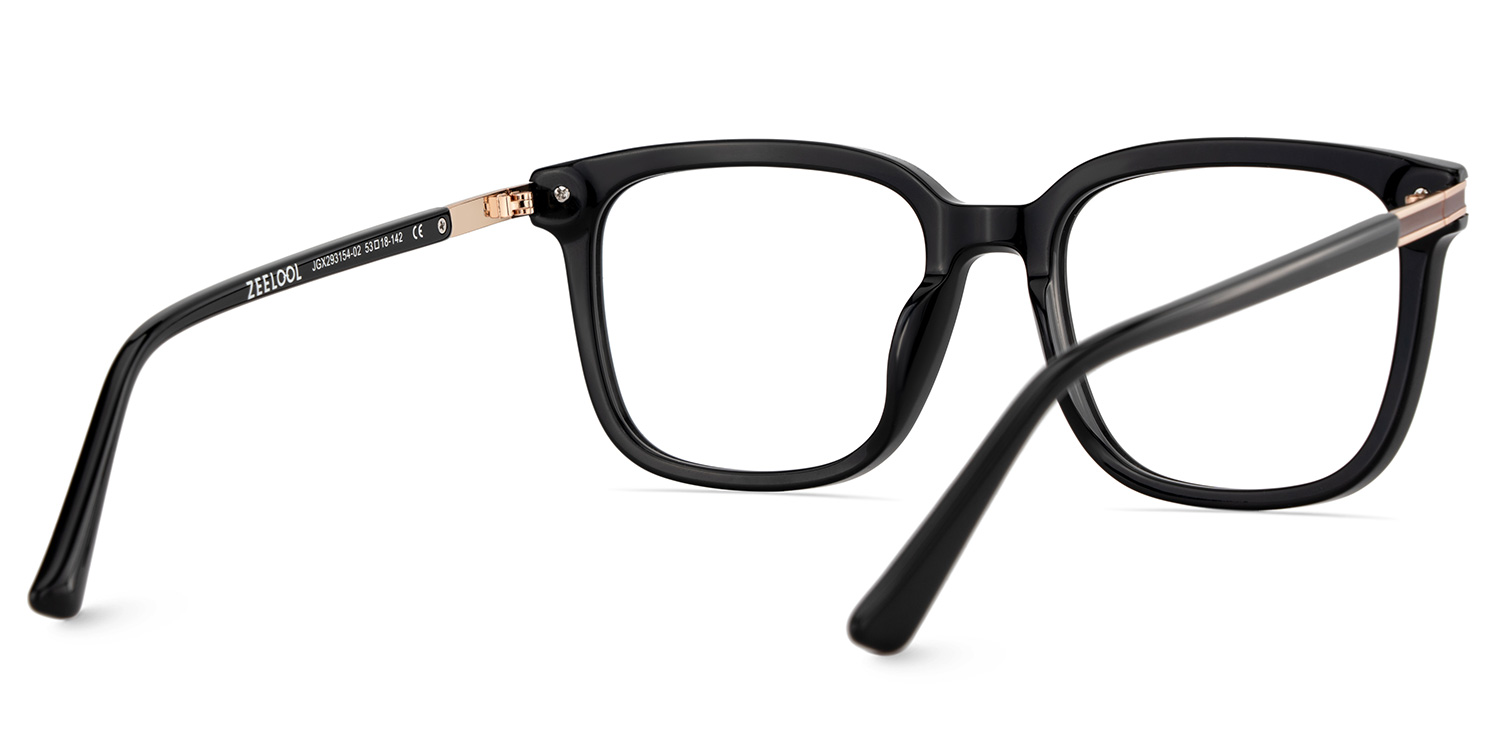 Kenny Square Glasses Thin Frame | ZEELOOL Canada5