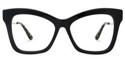 Elida Butterfly Black Glasses0