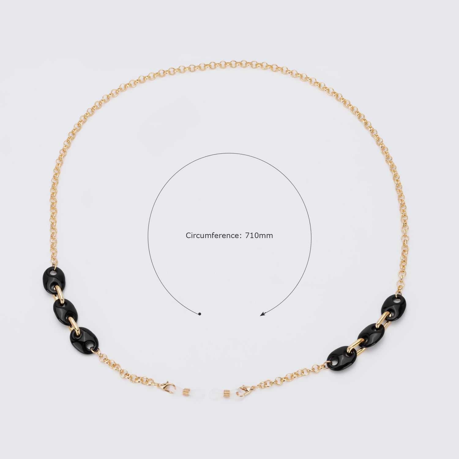 Fashion Eyeglasses Black Eyeglasses Chains Accessories on Zeelool2