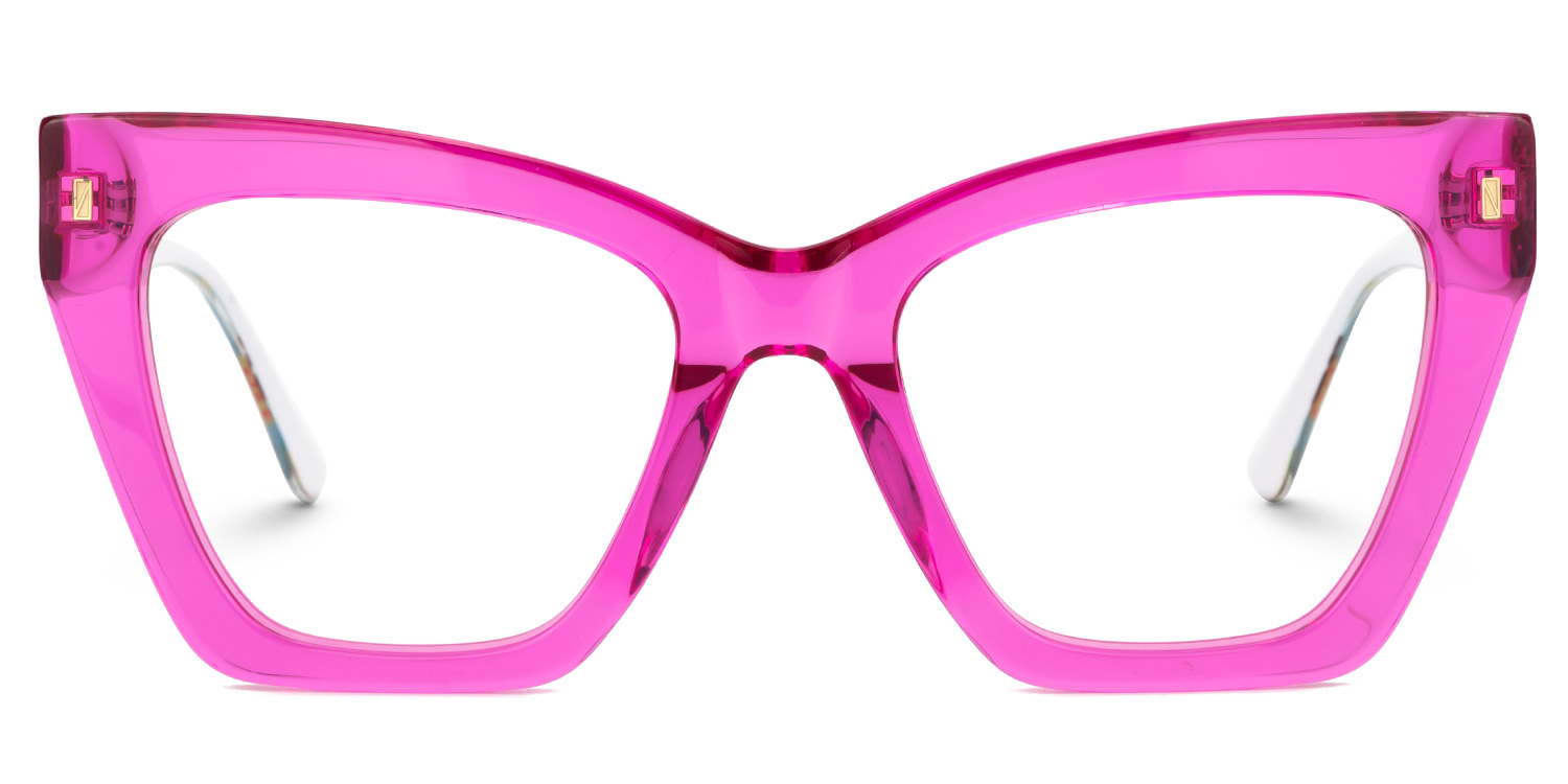 Mackey Butterfly Pink Glasses0