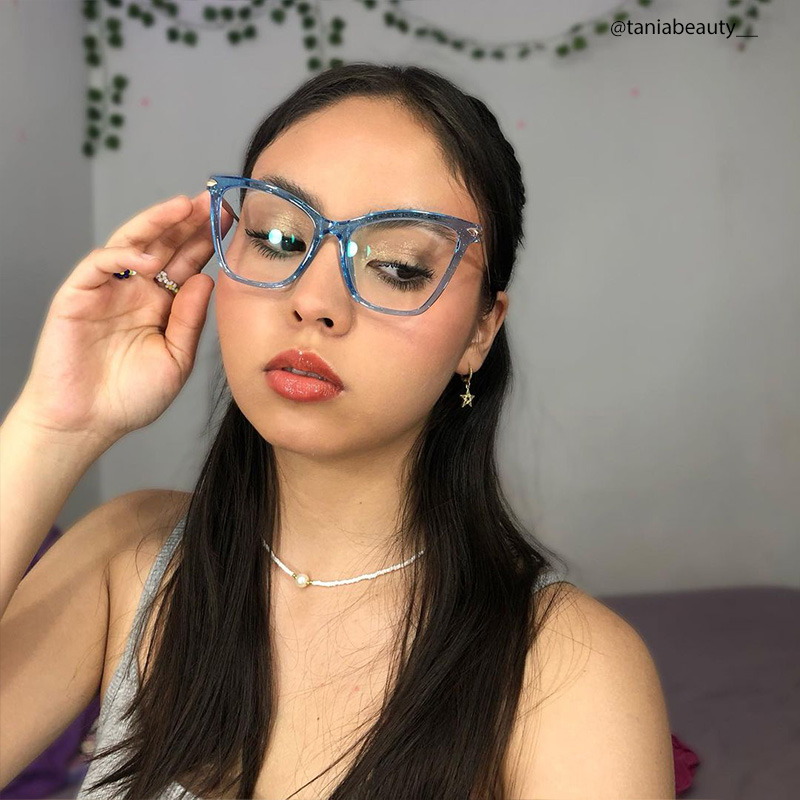 Hilary Butterfly Blue Glasses | ZEELOOL Canada10