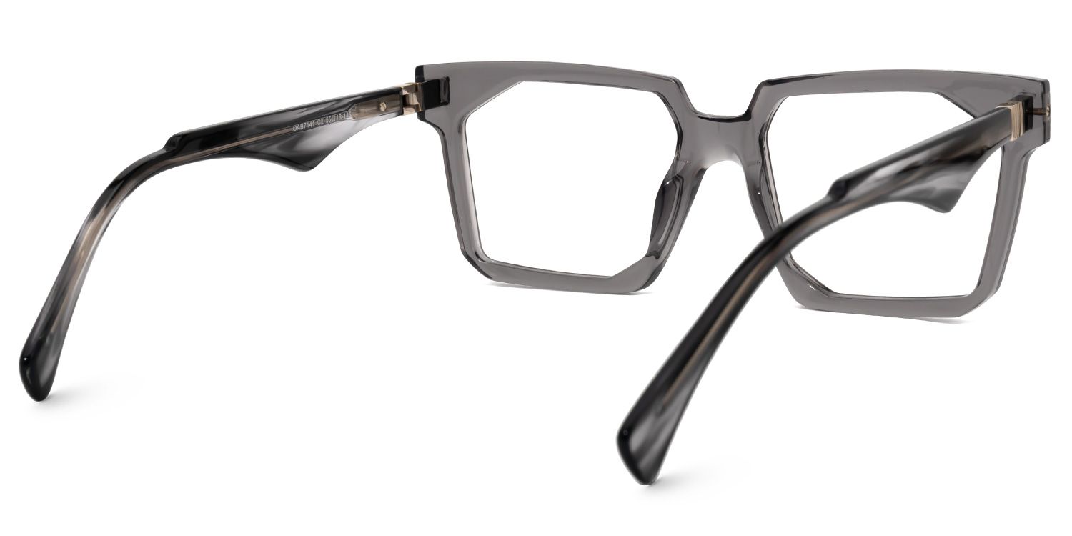 Gillard Square Black Glasses3