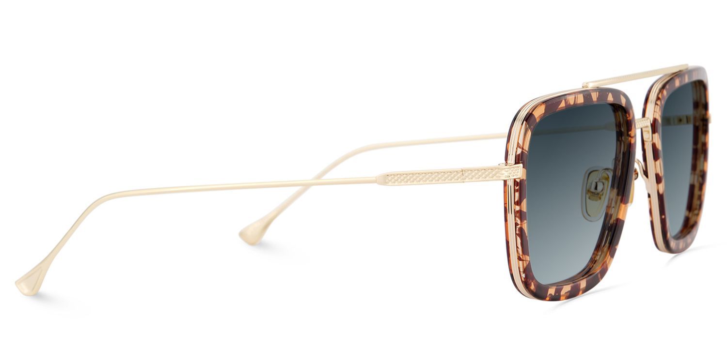 Gifford Aviator Sunglasses with Mixed Tortoise Frames | ZEELOOL CA3