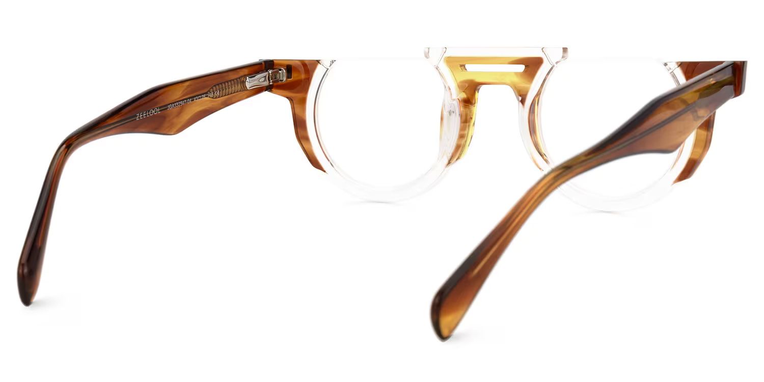 New Brown Color for Mastin Acetate Eyeglasses  | ZEELOOL Canada3