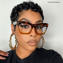 Benitez Tortoise Rectangle Glasses6