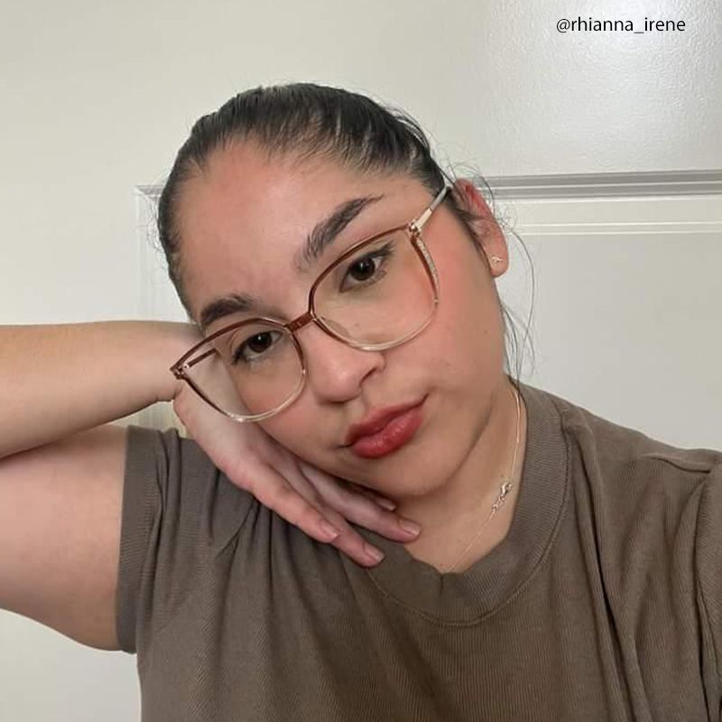 Rodz Square Brown Eyeglasses and Thin Frames Glasses5