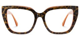 Tamarrah Cateye Leopard Glasses1