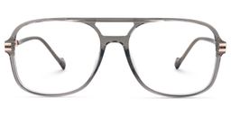 Nyawa Aviator Gray Glasses0