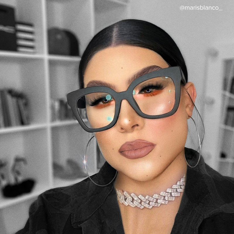 Malcolm Square Black Glasses11