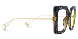Qatar Square Tortoise-Gold Glasses2