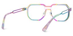 Hype Geometric Iridescent Glasses6