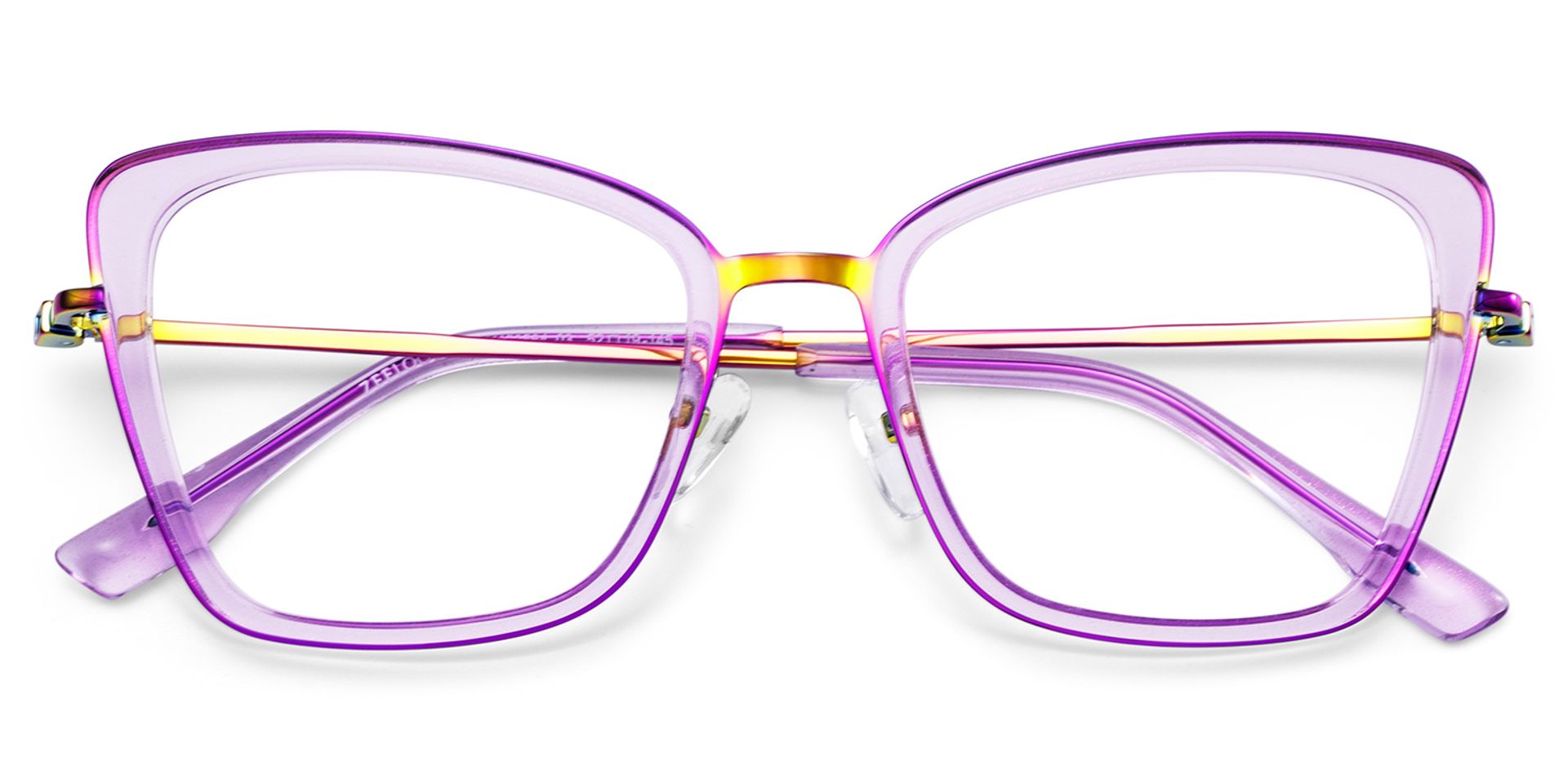 Rosalie Butterfly Purple Color Frame Glasses for Women | ZEELOOL Canada2