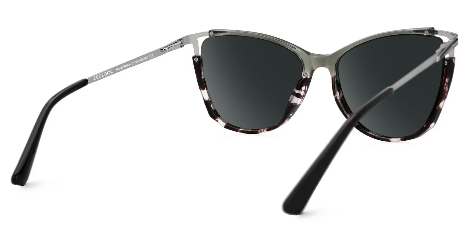Yomary Cat Eye Two-Tone Sunglasses for Women & Men | ZEELOOL CA3