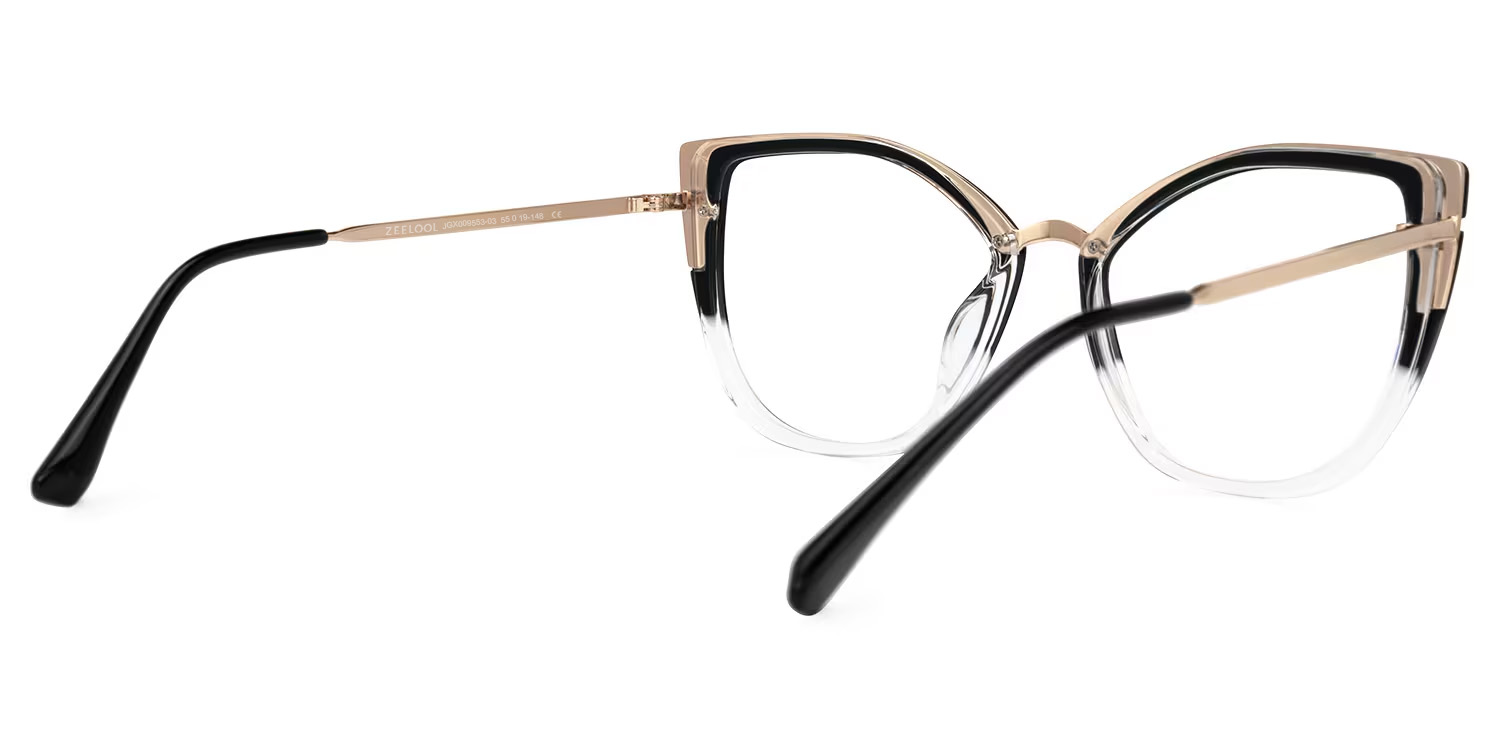 Tabrieah Cat-eye Black Glasses3