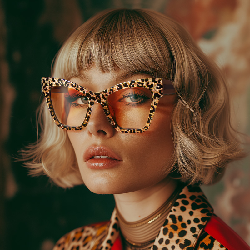 Ansyah Cateye Leopard Glasses5