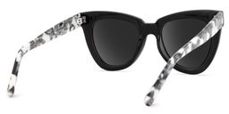 Yaser Cateye Black Sunglasses4