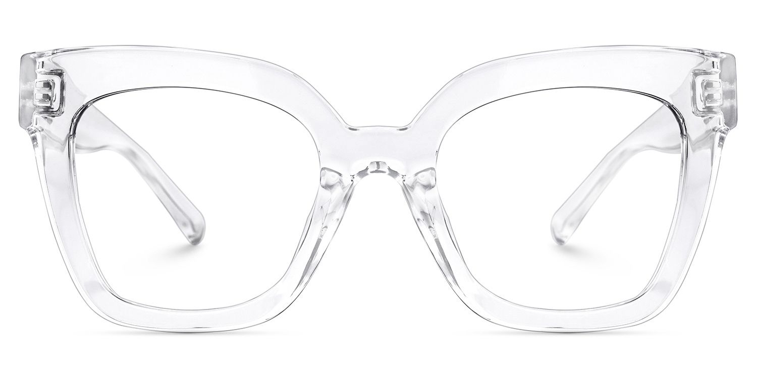 Malcolm Square Clear TR90 Frame Glasses | ZEELOOL Canada0