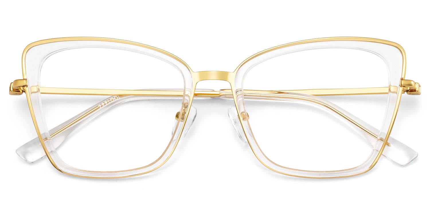 Rosalie Butterfly Clear Color Frame Glasses for Women | Zeelool2