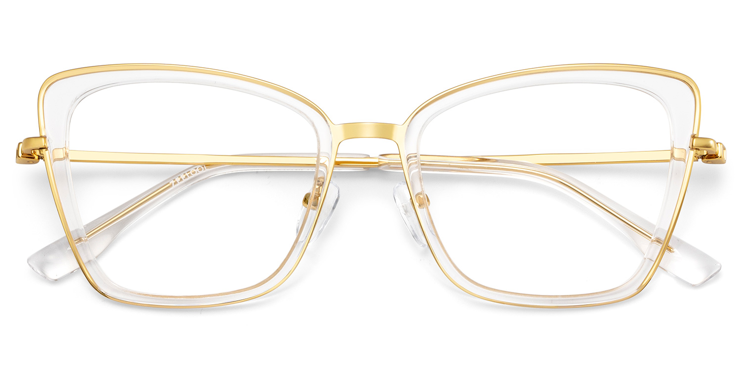Rosalie Butterfly Crystal Color Frame Glasses for Women | ZEELOOL Canada2